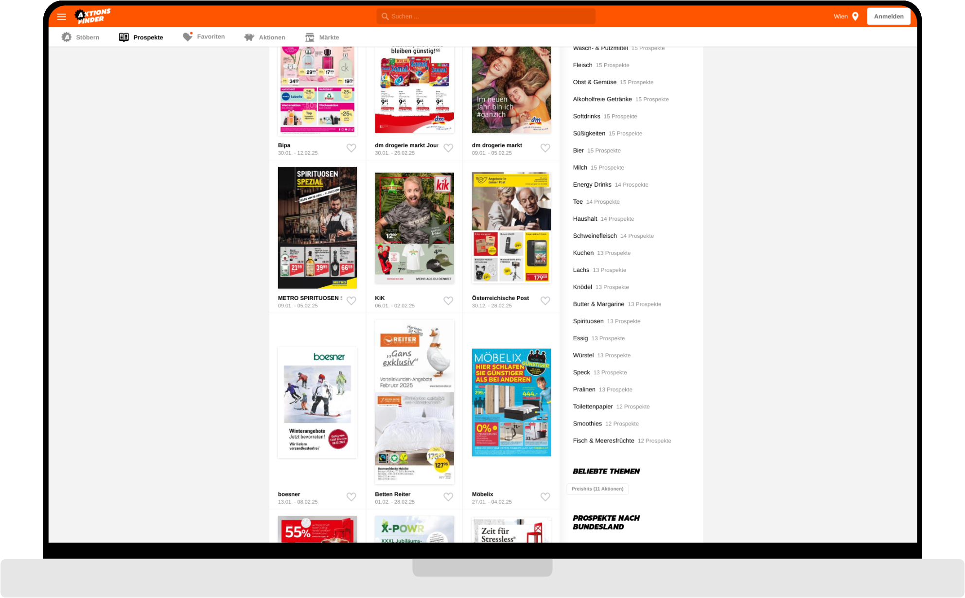 desktop screenshot of Leaflet &amp; Promotions on big scale