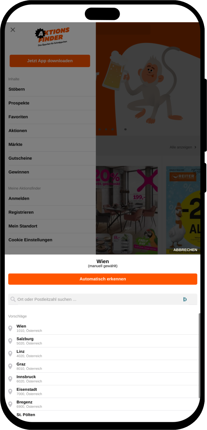 mobile screenshot of Leaflet &amp; Promotions on big scale