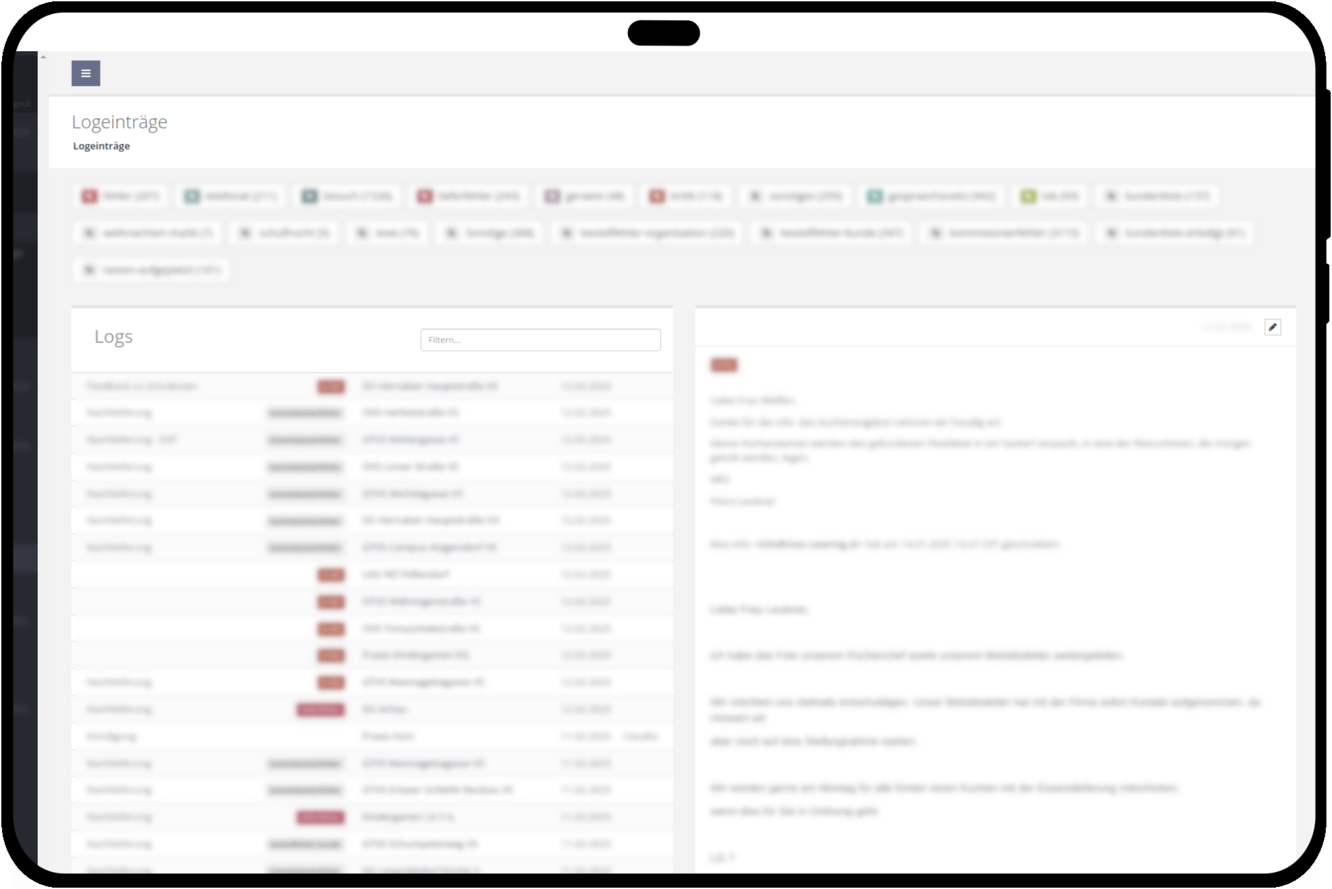 tablet_landscape screenshot of Smart batch meal ordering platform