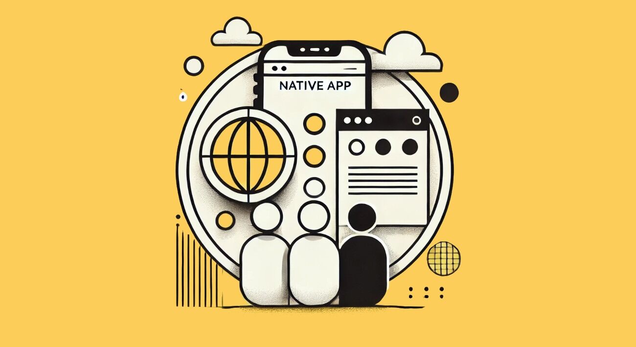 Symbol photo showing of the article App, PWA, or Website? Choose the Right One!