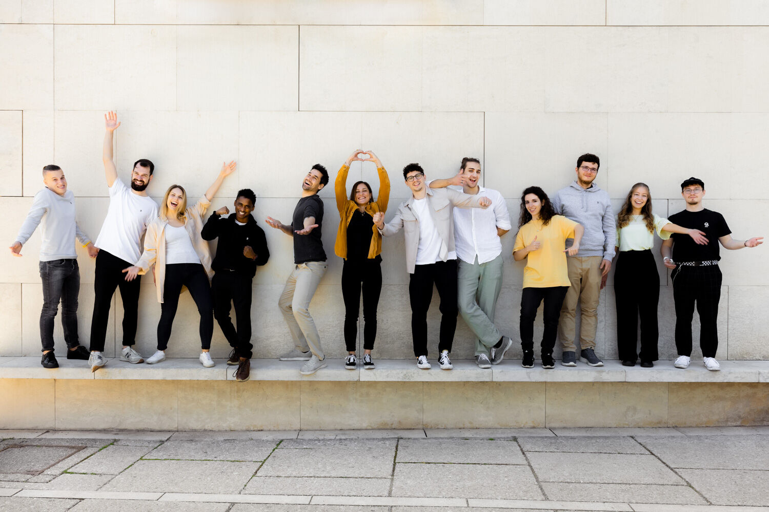 Image of the team to show the Remote Week